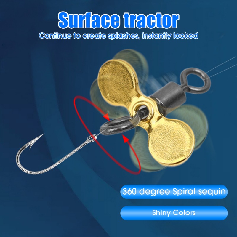 Plug Casting Fishing Propeller - огляд і ціна Fishing Lure Spinnerbait