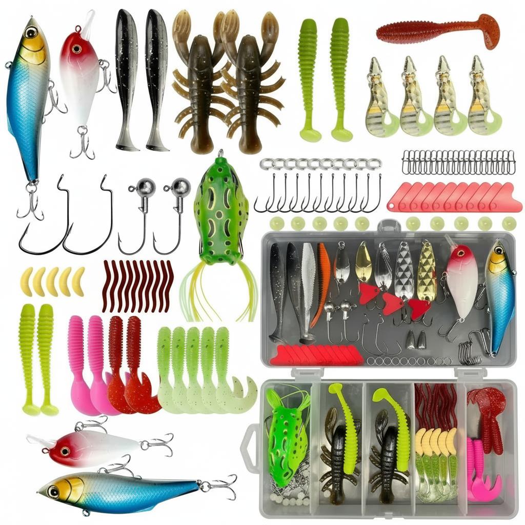 133Pcs Premium Fishing Lures T - огляд і ціна Fishing Lure Jig