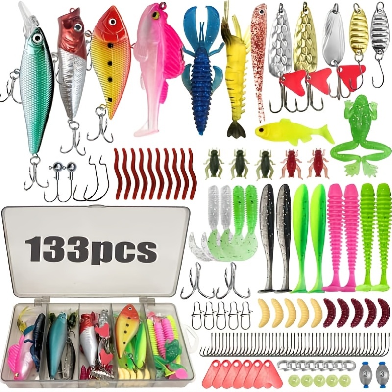 133Pcs Premium Fishing Lures T - огляд і ціна Fishing Lure Jig