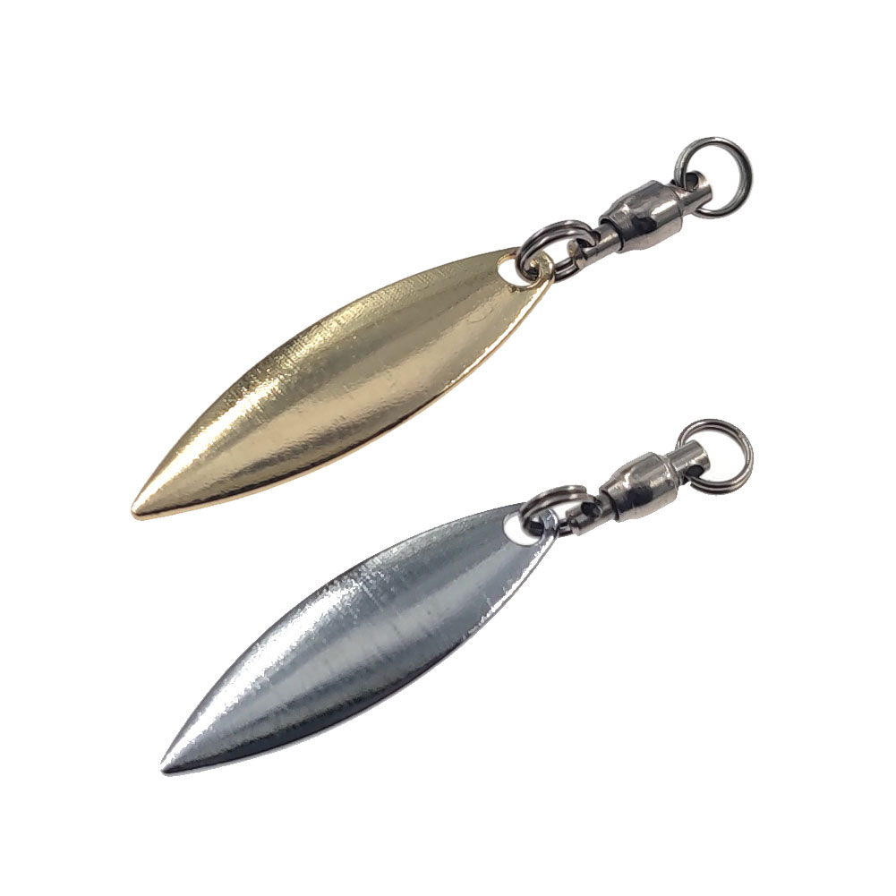 10pcs Willowleaf Blades Spinne - огляд і ціна Fishing Lure Buzzbait