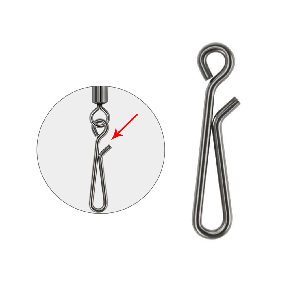 DNDYUJU 50pcs Stainless Steel  - огляд і ціна Fishing Lure Accessories